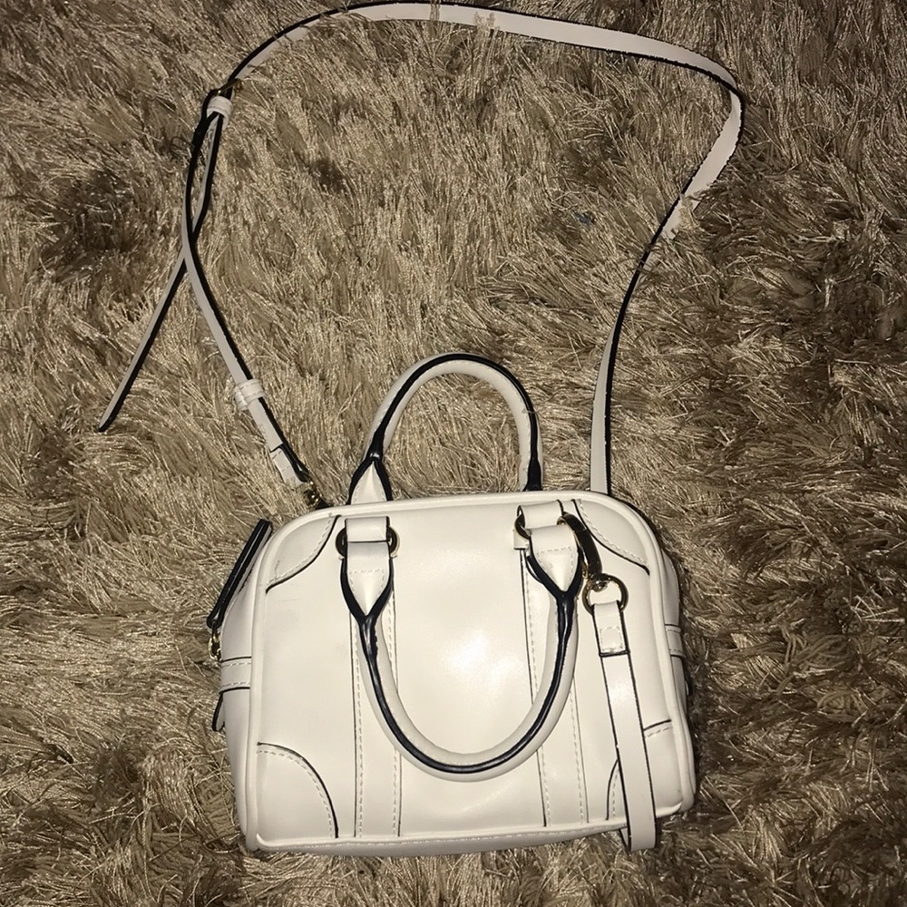 White purse